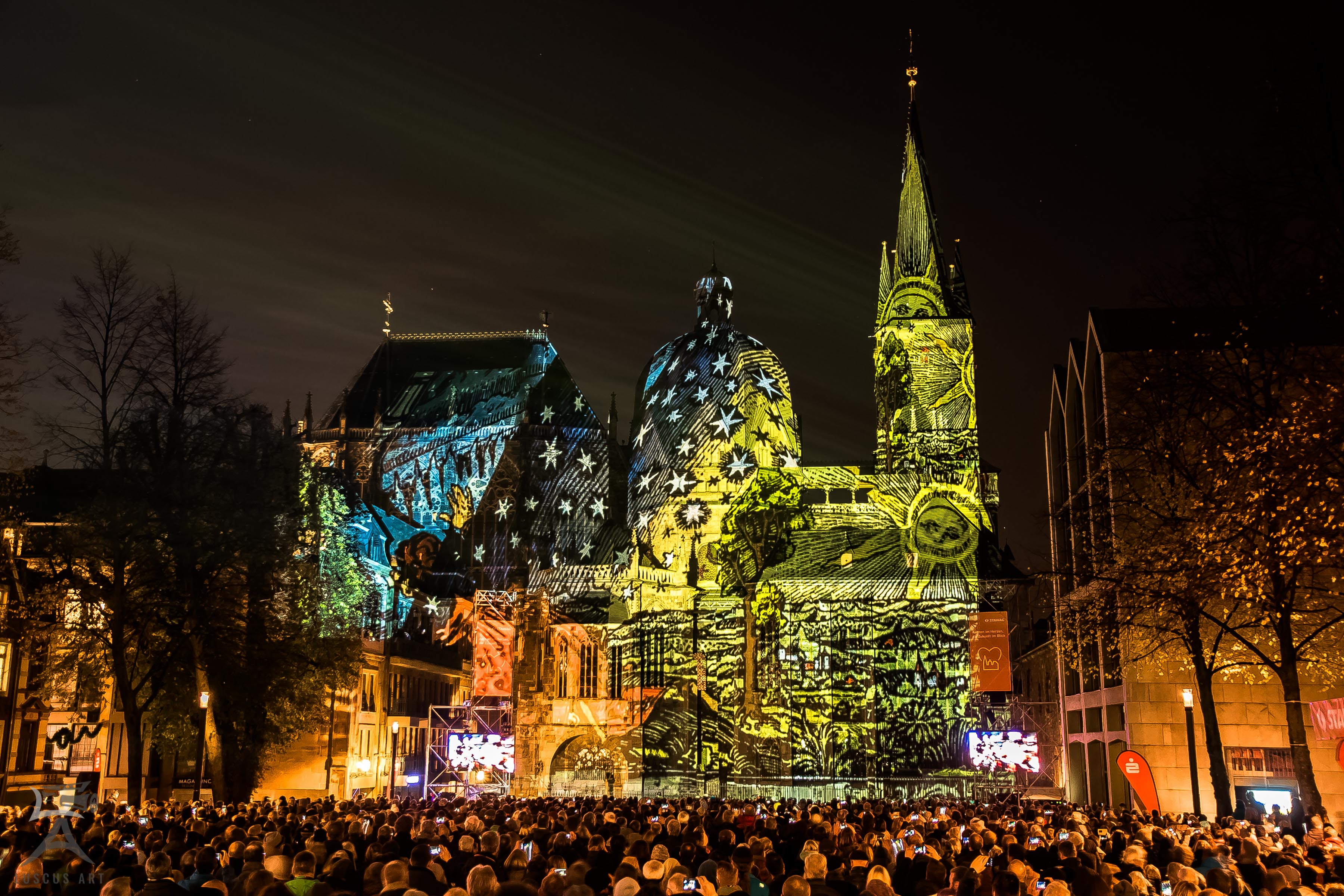 Dom im Licht Aachen 2017