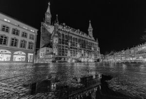 Aachen Rathaus sw