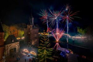 Feuerwerk Weihnachtsmarkt Merode Fotografie