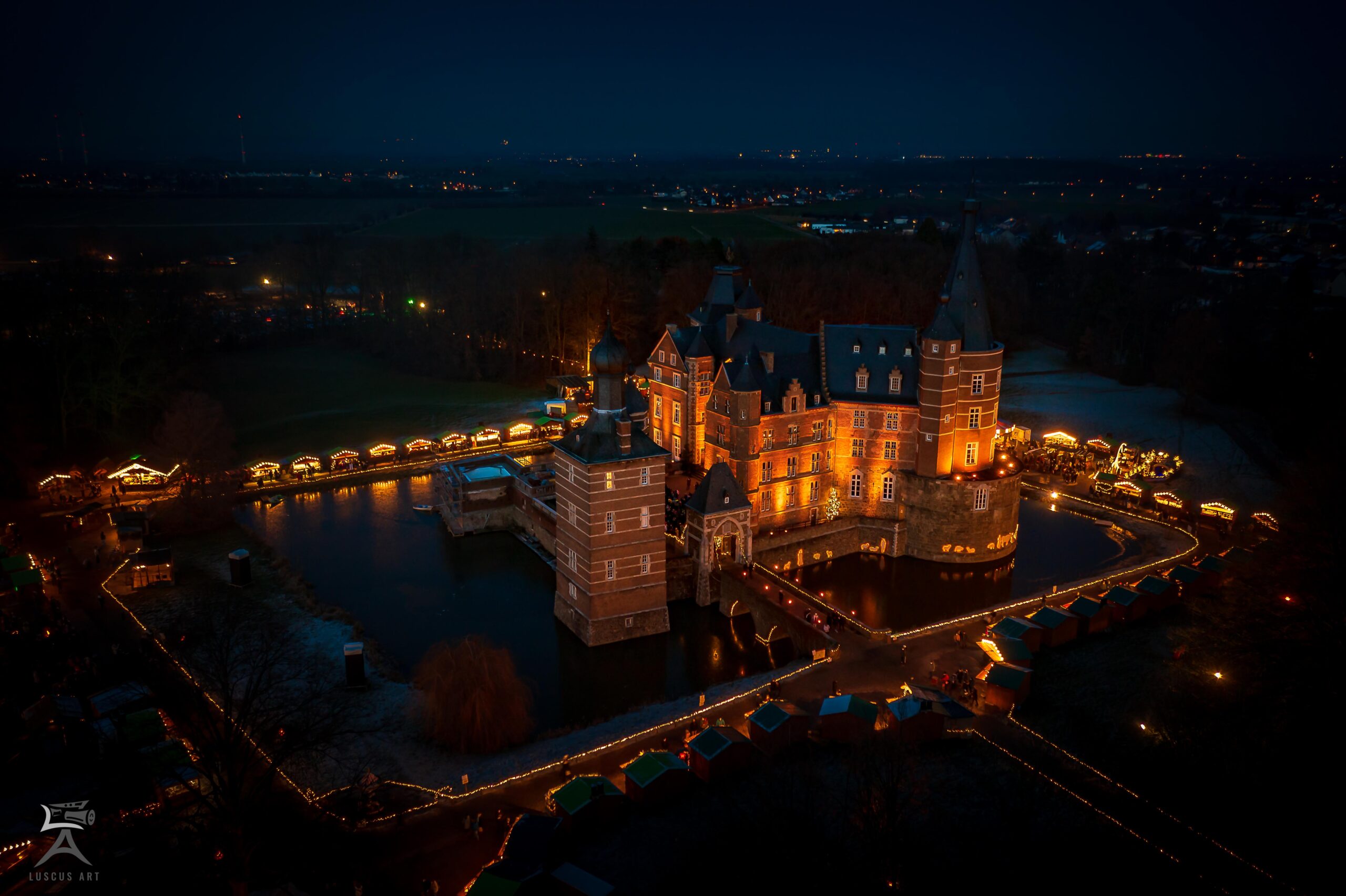 Weihnachtsmarkt auf Schloss Merode Event Luscus Art Fotografie